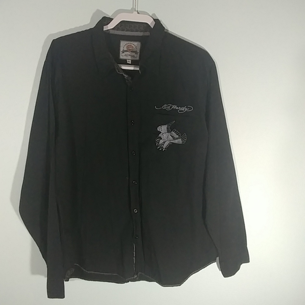 ED Hardy button down shirt